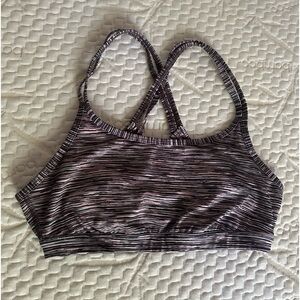 Black/Grey Ideology Sports Bra